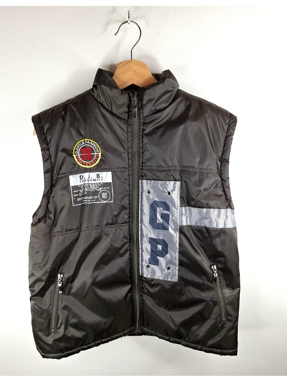 Urban Sporty Streetwear Grunge Bubble Puffer Vest Athleisure Gorpcore Outdoorsy